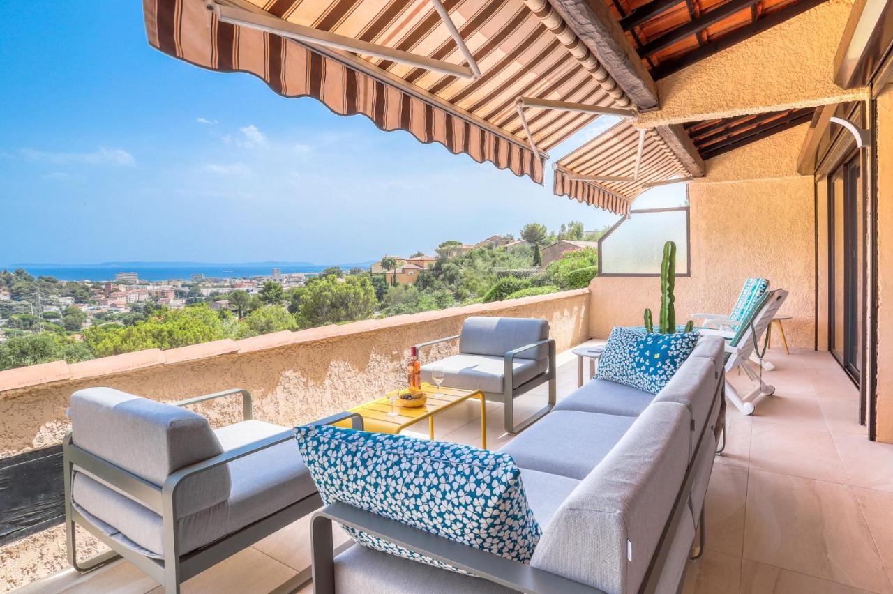 Superbe T4 -vue Mer- Confort Refait A Neuf! Apartment Bormes-les-Mimosas